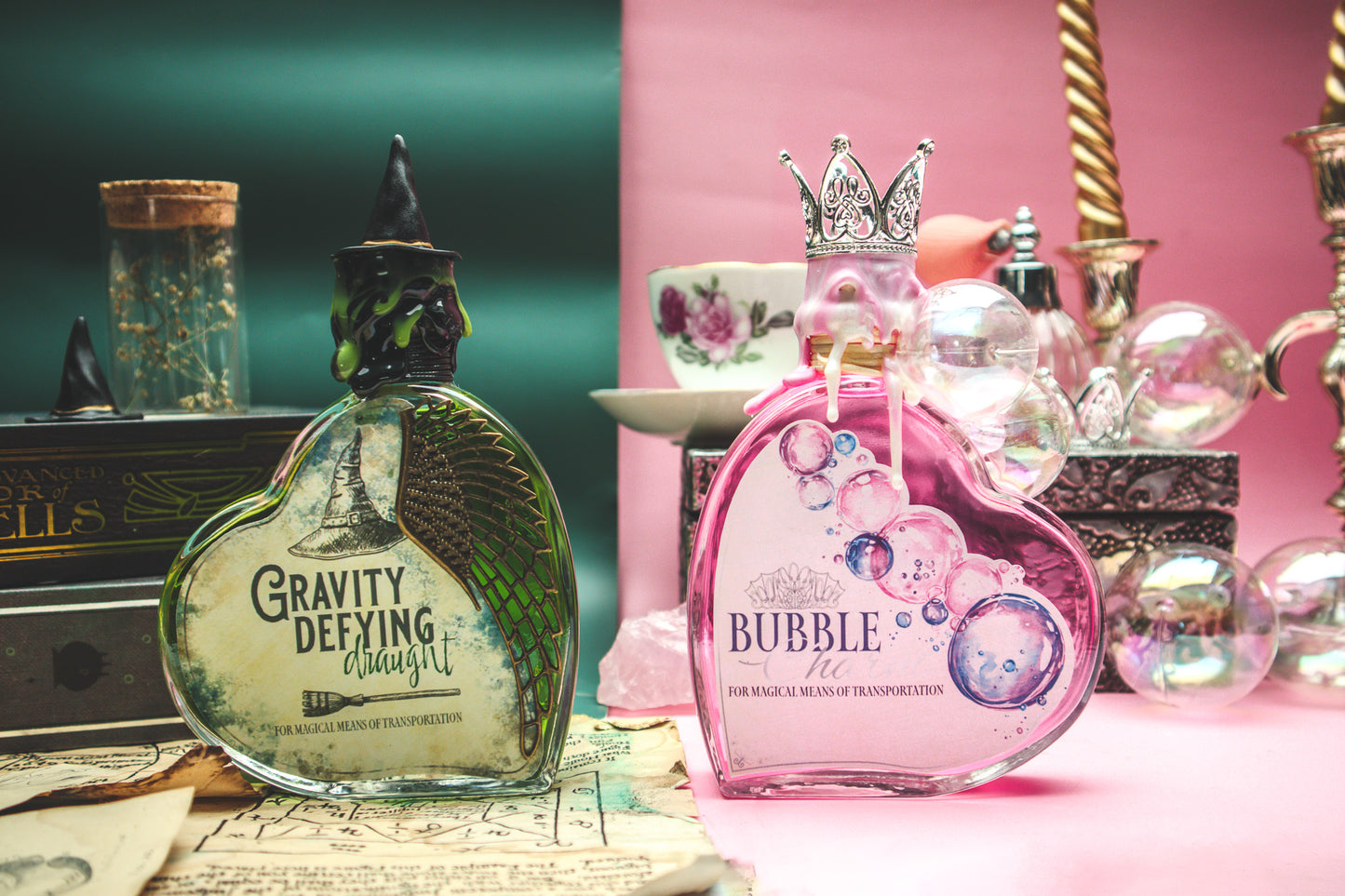 Gravity Defying Draught Potion Label Digital Download PNG