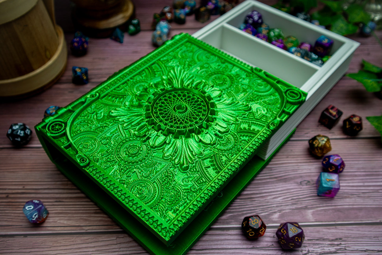 Artificer Dice tome - Dice holder & Dice tray