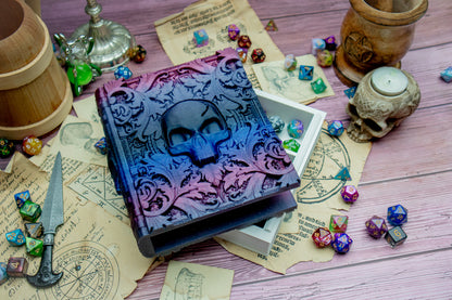 Necromancer Dice tome - Dice holder & Dice tray