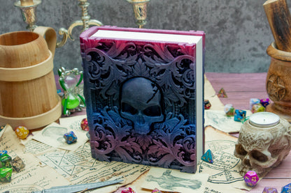 Necromancer Dice tome - Dice holder & Dice tray