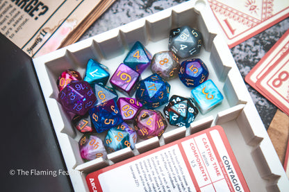 Water Magic Dice Tome - Holder, Tower & Dice tray