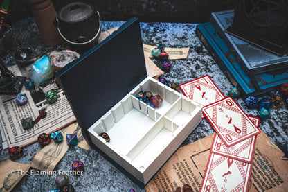 Skull Dice Tome - Holder, Tower & Dice tray