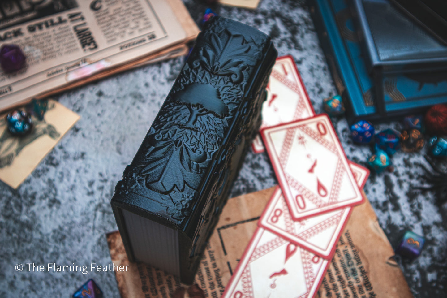 Nature Dice Tome - Holder, Tower & Dice tray