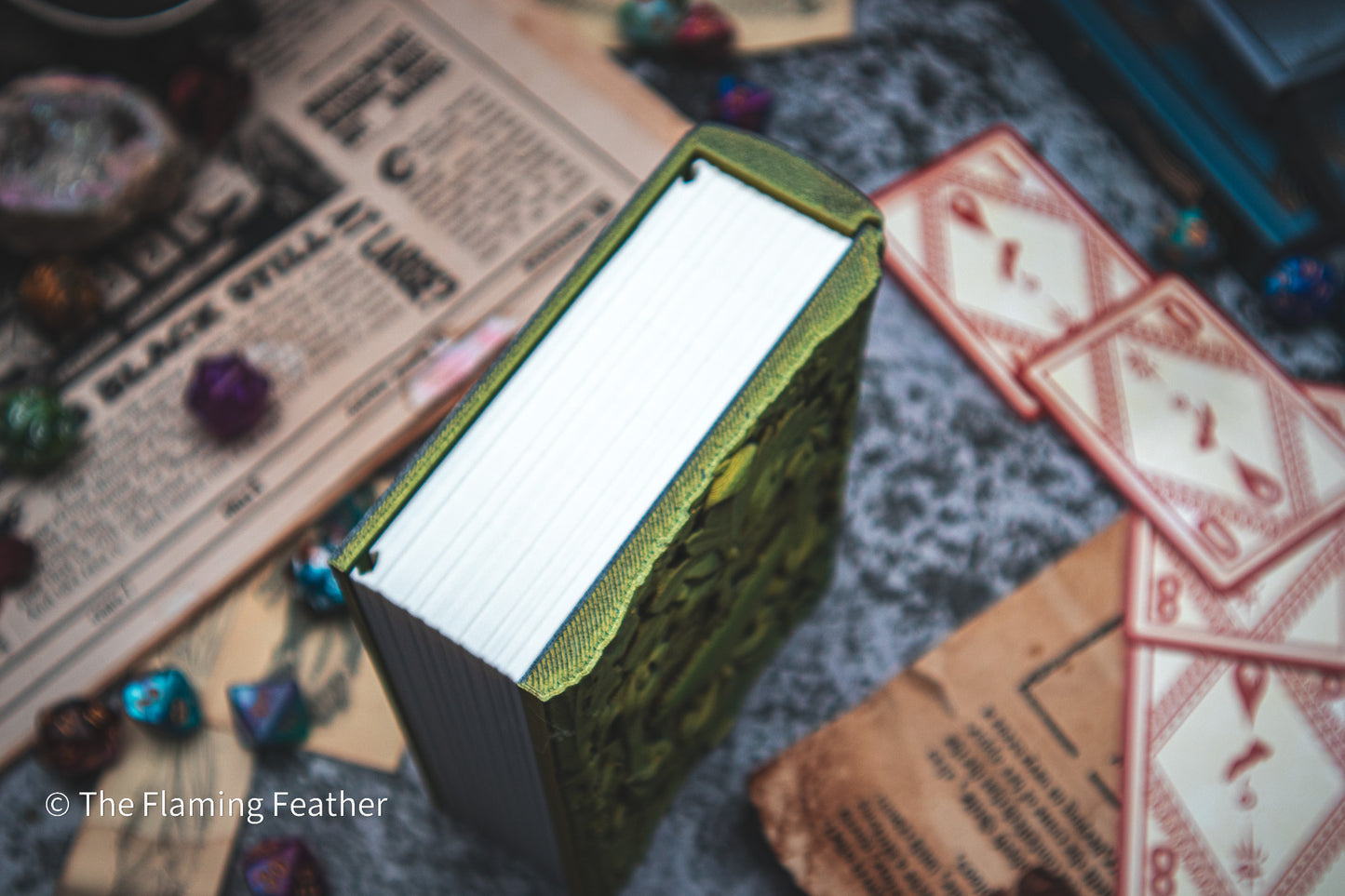Nature Dice Tome - Holder, Tower & Dice tray