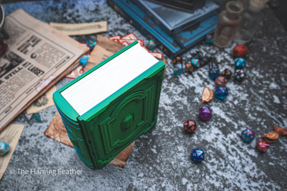 Vintage Dice Tome - Holder, Tower & Dice tray
