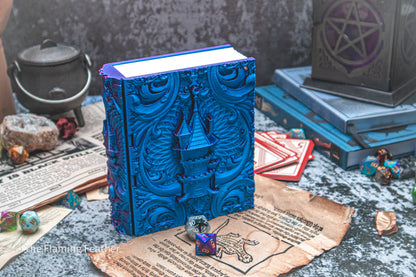 Wizard Tower Dice Tome - Holder, Tower & Dice tray