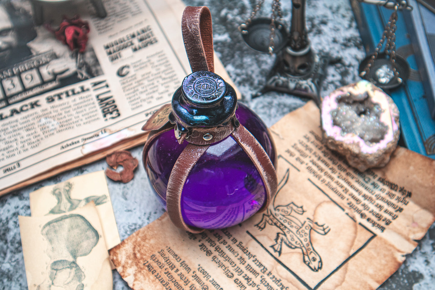 Arcane Surge- Colour changing belt potion