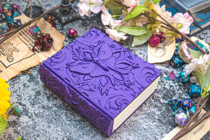 Lunar Moth Dice Tome - Holder, Tower & Dice tray