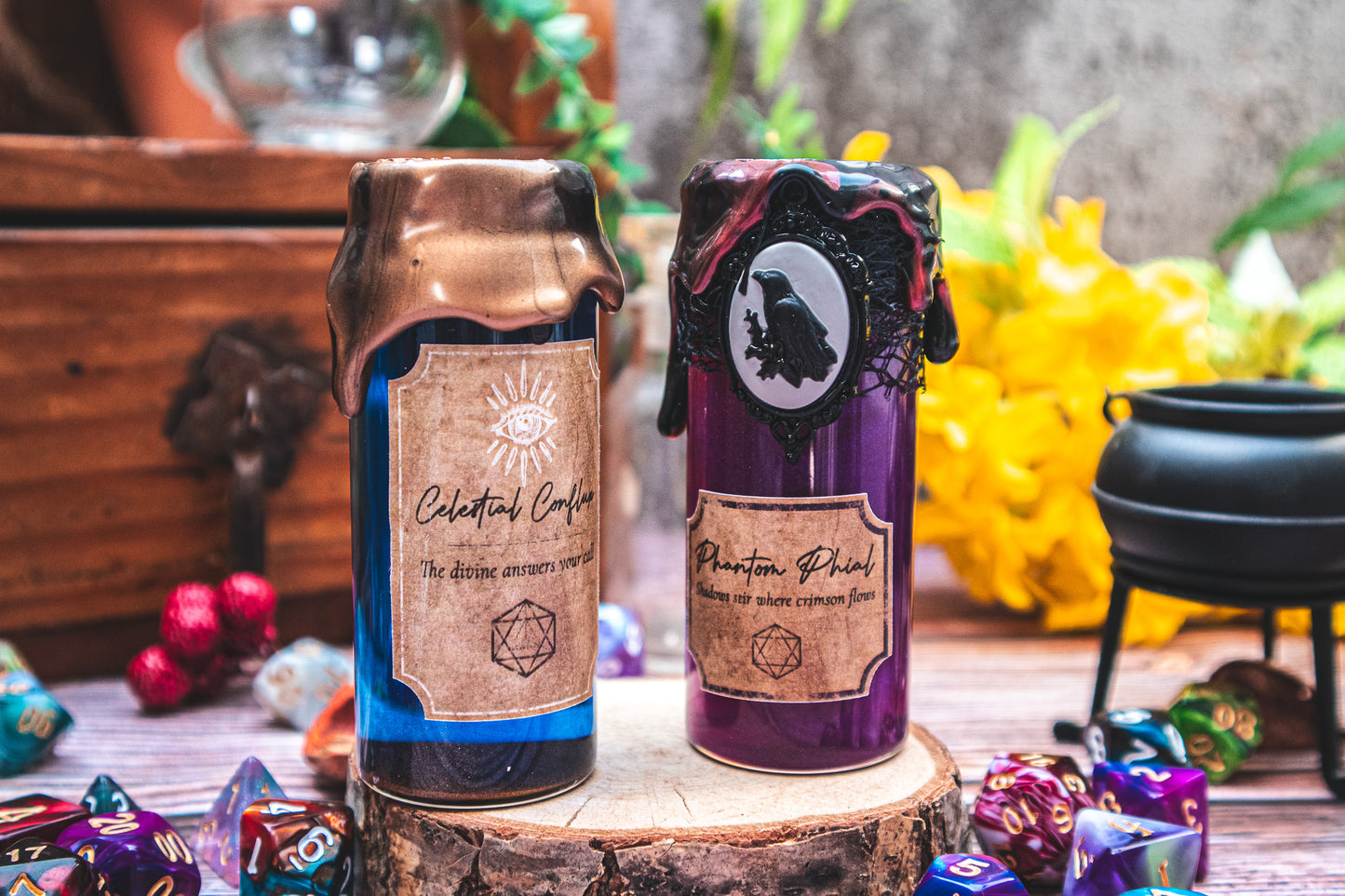 Phantom Phial D20 dice potion
