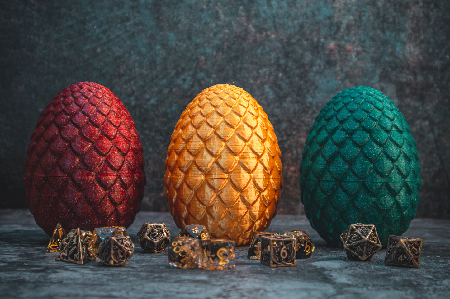 MYSTERY dragon egg + Dice set