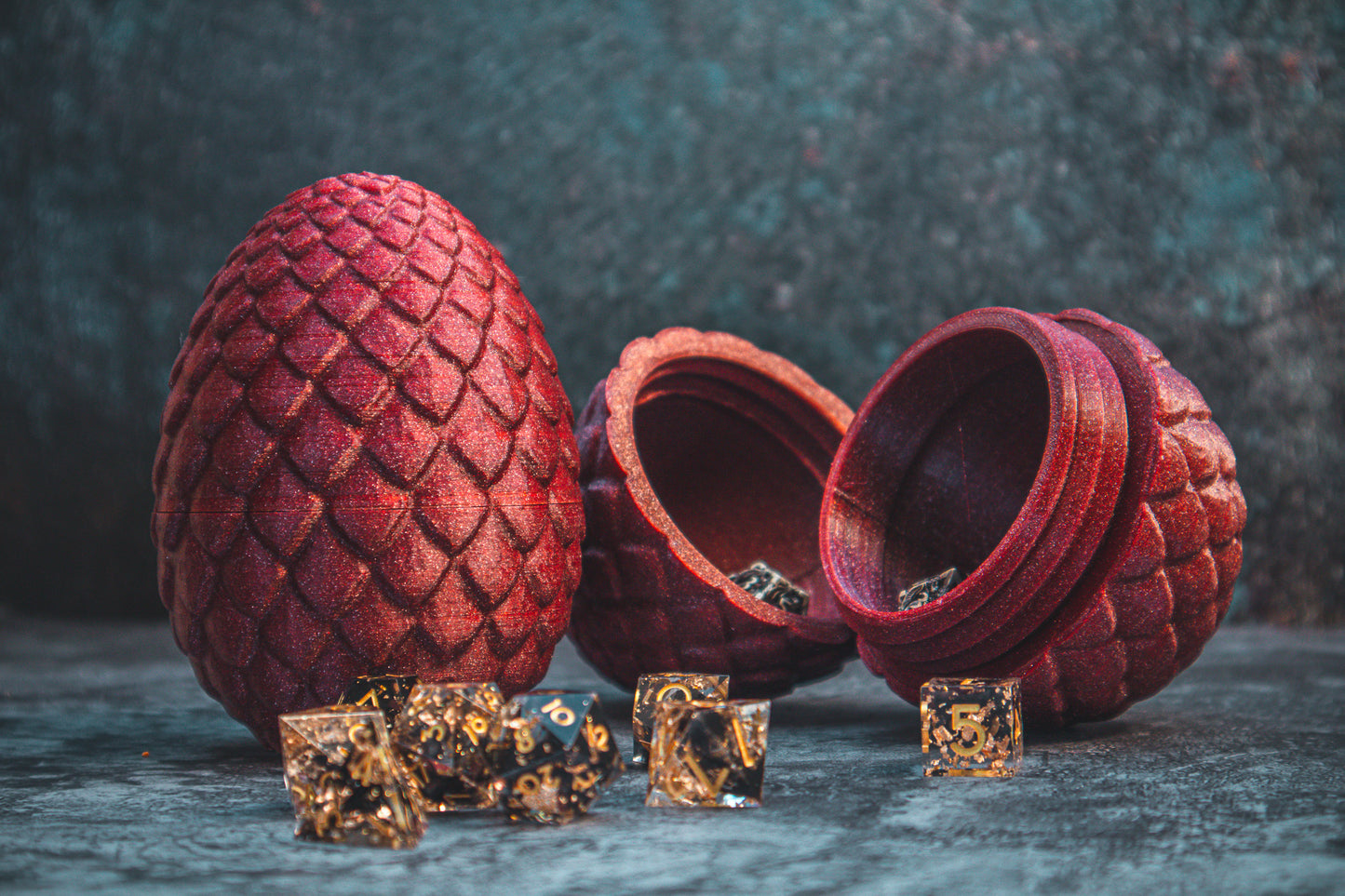 MYSTERY dragon egg + Dice set