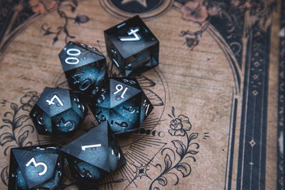 Spectral Shards- Liquid Core Premium Resin Dice set