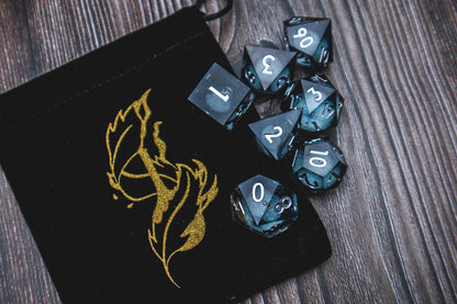 Spectral Shards- Liquid Core Premium Resin Dice set