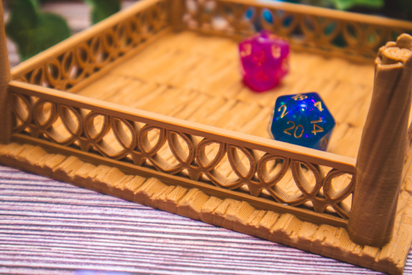 Treehouse Tumble dice tray