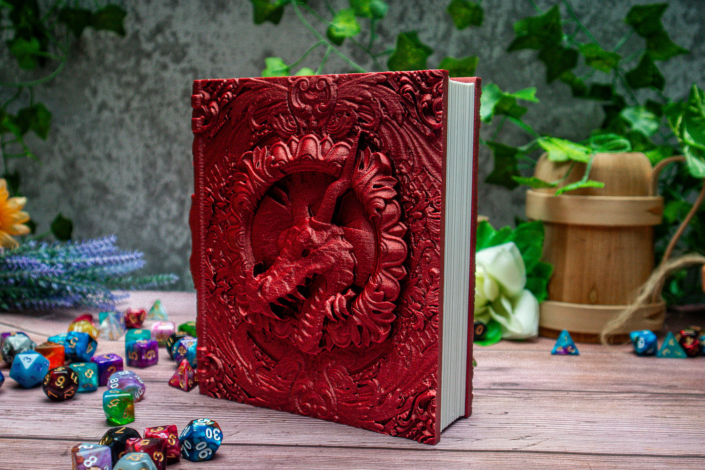 Dragon Dice tome - Dice holder & Dice tray