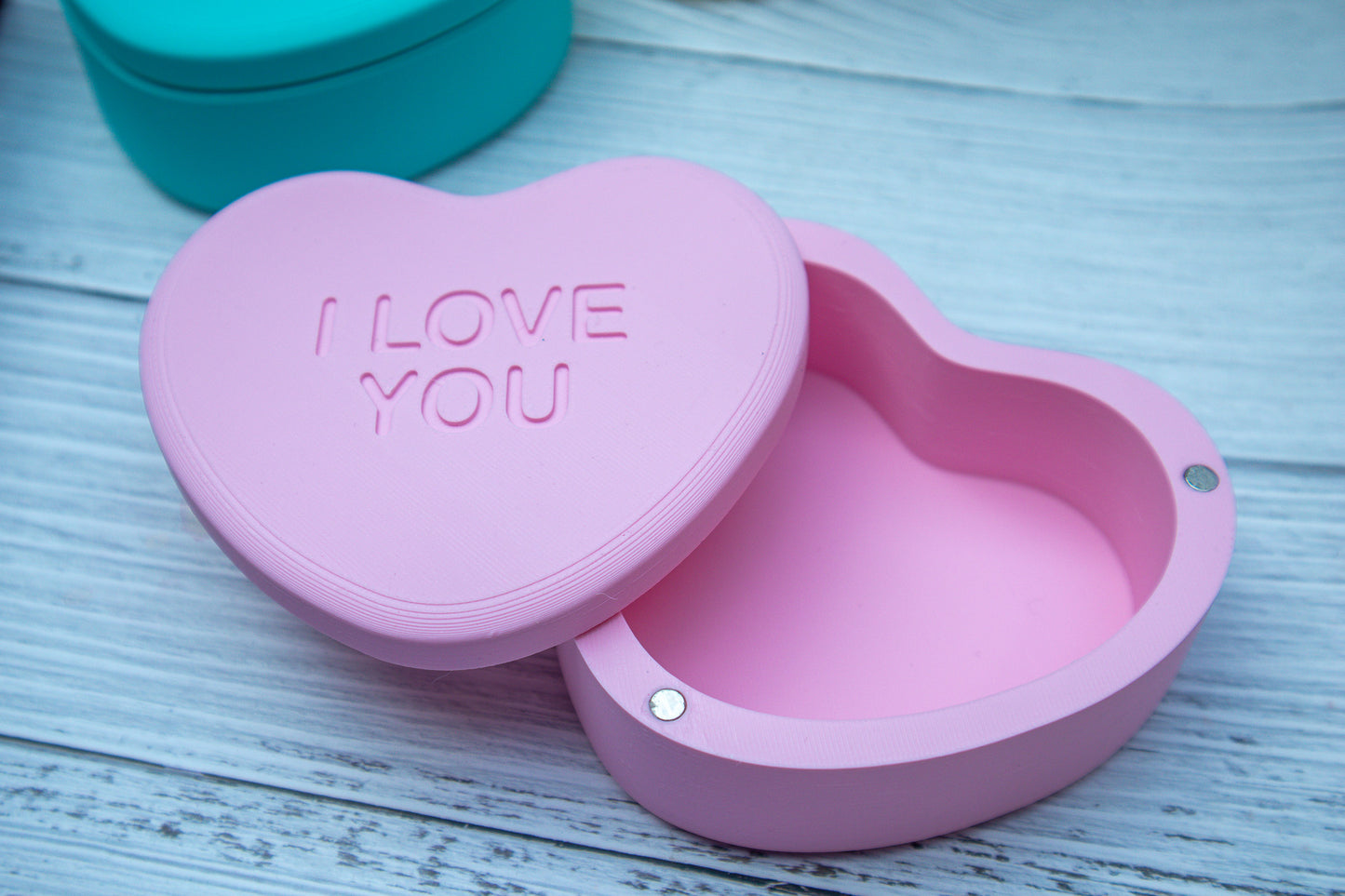 Candy Heart Customisable Dice holder