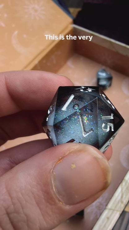 Spectral Shards- Liquid Core Premium Resin Dice set