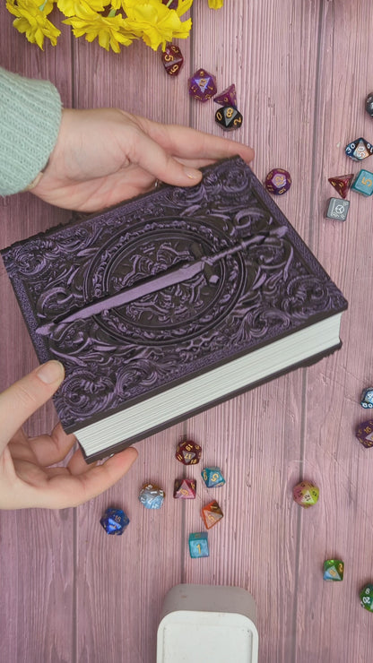 Mimic Monster Dice tome - Dice holder & Dice tray